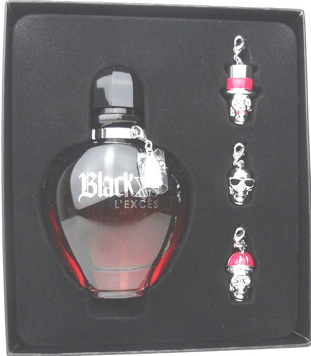 Black XS L'Exces 2.7 oz.Spray Rock My Skull Collector by Paco .NIB