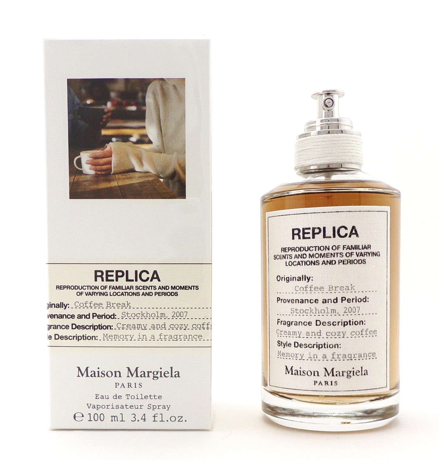 Replica Coffee Break by Maison Margiela 3.4 oz. Eau de Toilette Spray Unisex. New Sealed Box