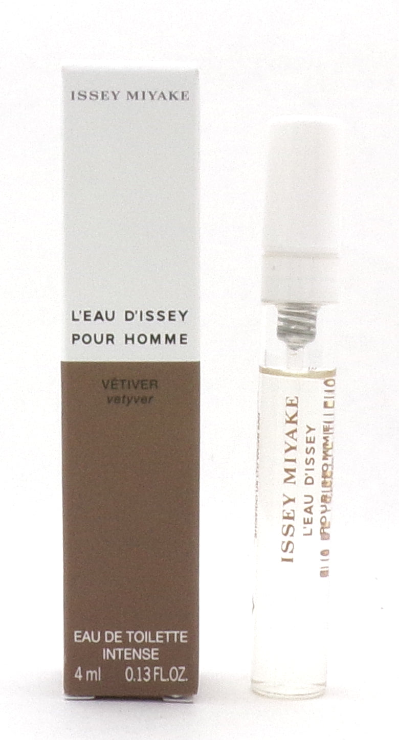 L'Eau D'Issey Pour Homme VETIVER by Issey Miyake 4 ml EDT MINI Spray for Men. New in Box