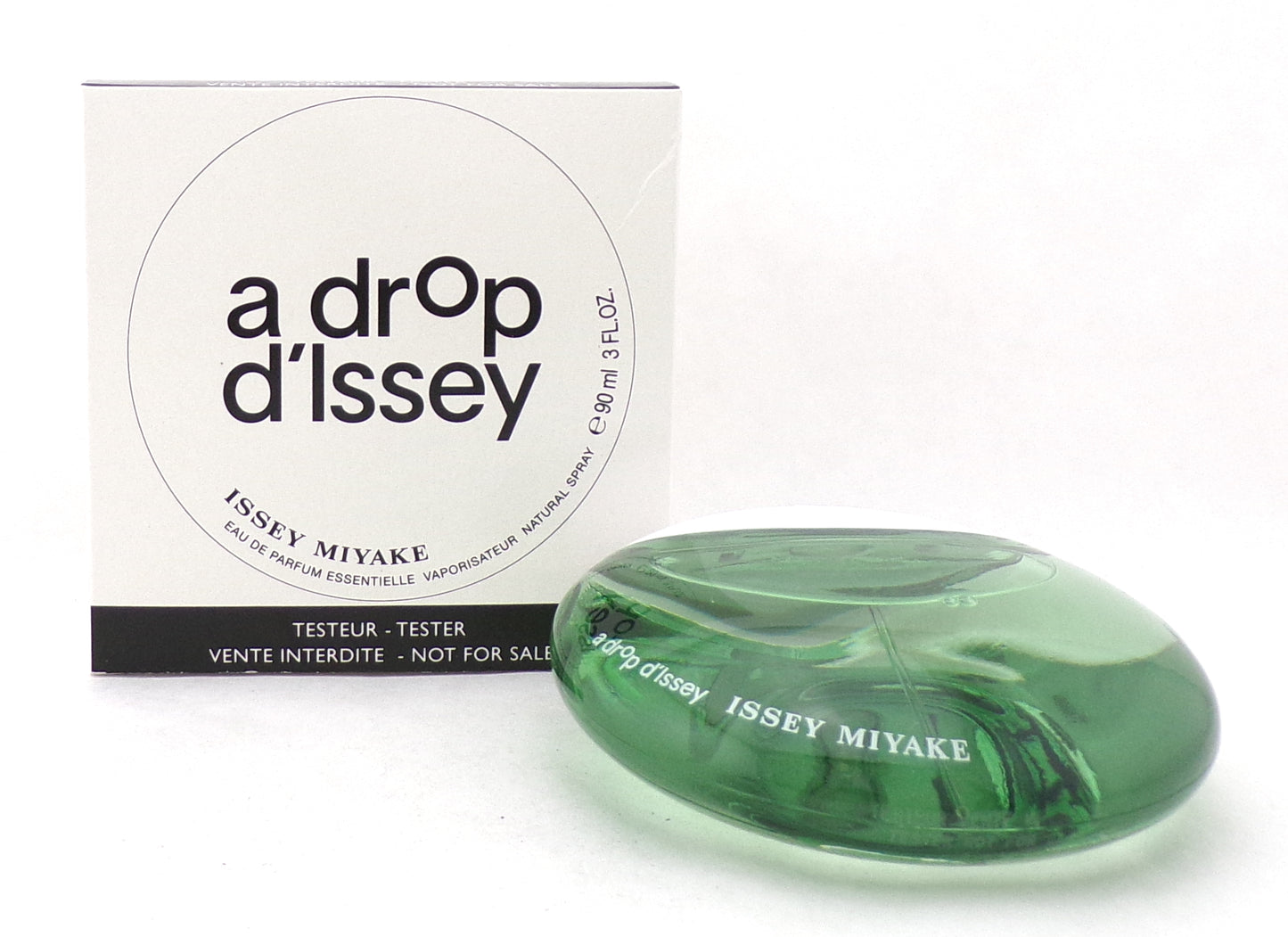 A Drop D'Issey by Issey Miyake 3.0 oz Eau de Parfum ESSENTIELLE Spray for Women. New Tester