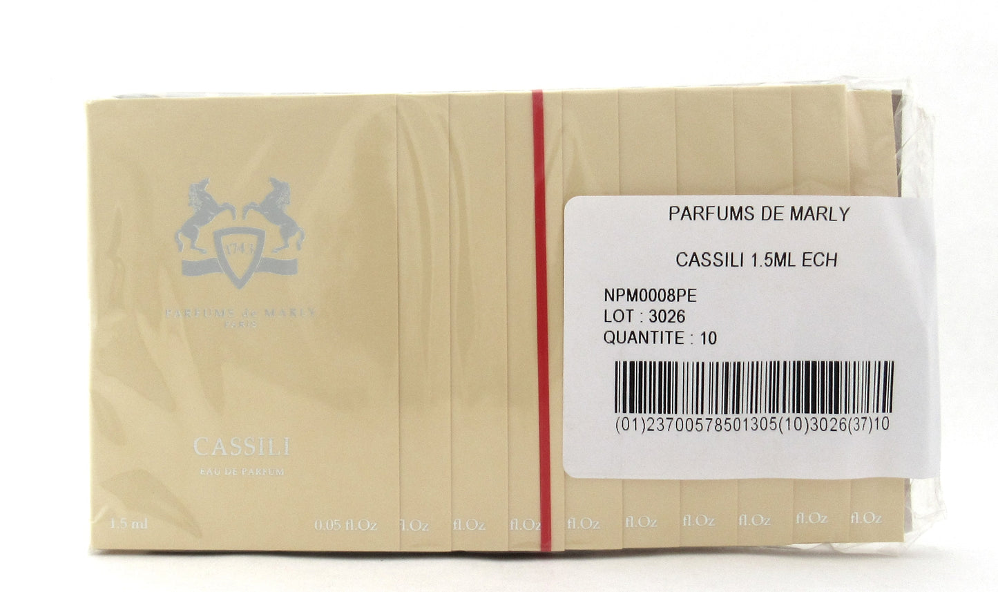 Cassili by Parfums De Marly 1.5 ml. EDP Vial Spray for Women Pack of 10 pcs. Sealed.