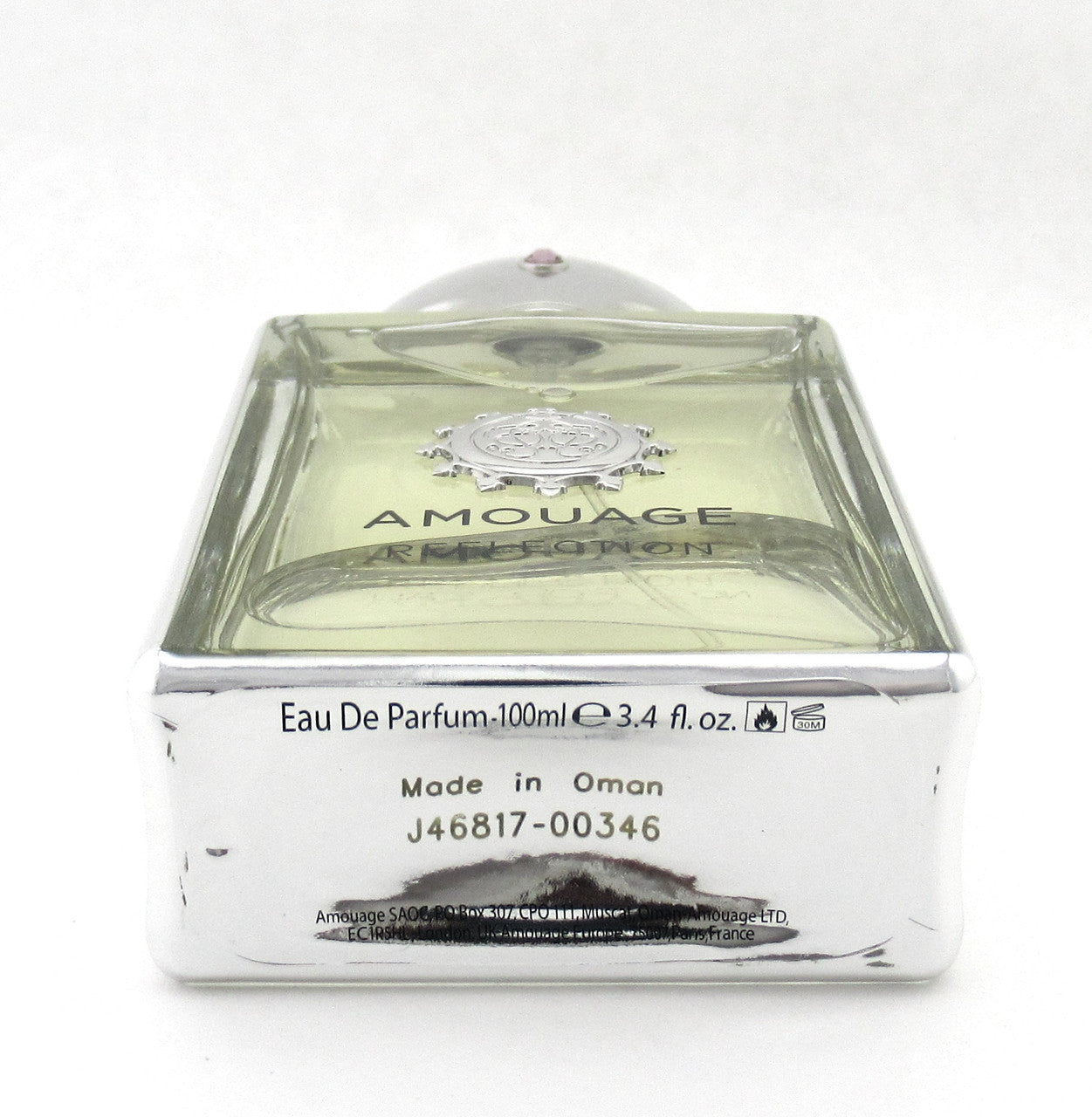 Reflection by Amouage Eau de Parfum Spray for Men 3.4 oz. NO BOX Tester Slightly Lower Fragrance Level