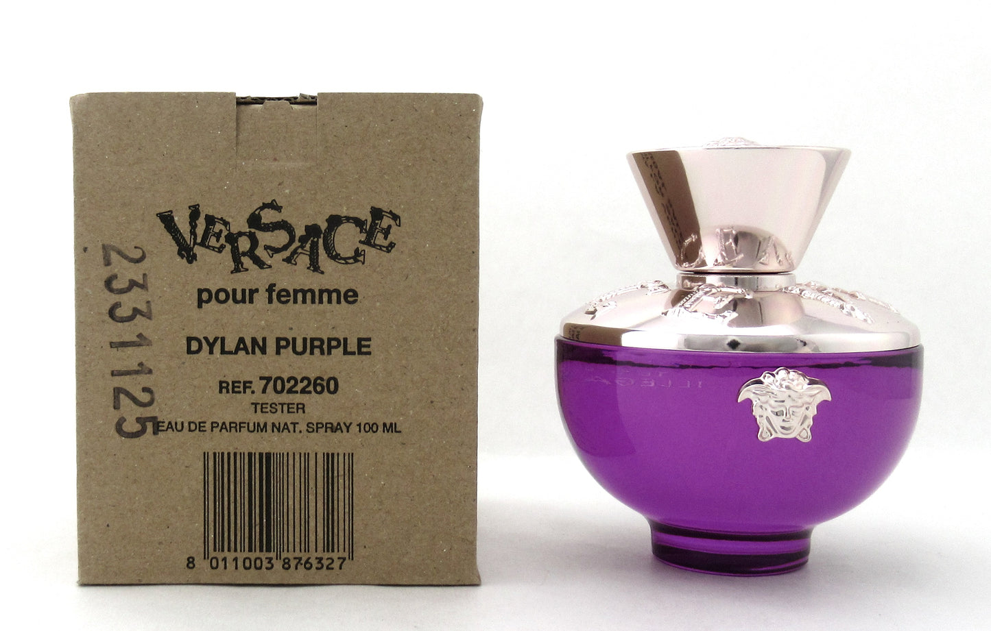 Versace Dylan Purple 3.4 oz. Eau De Parfum Spray for Women New Tester