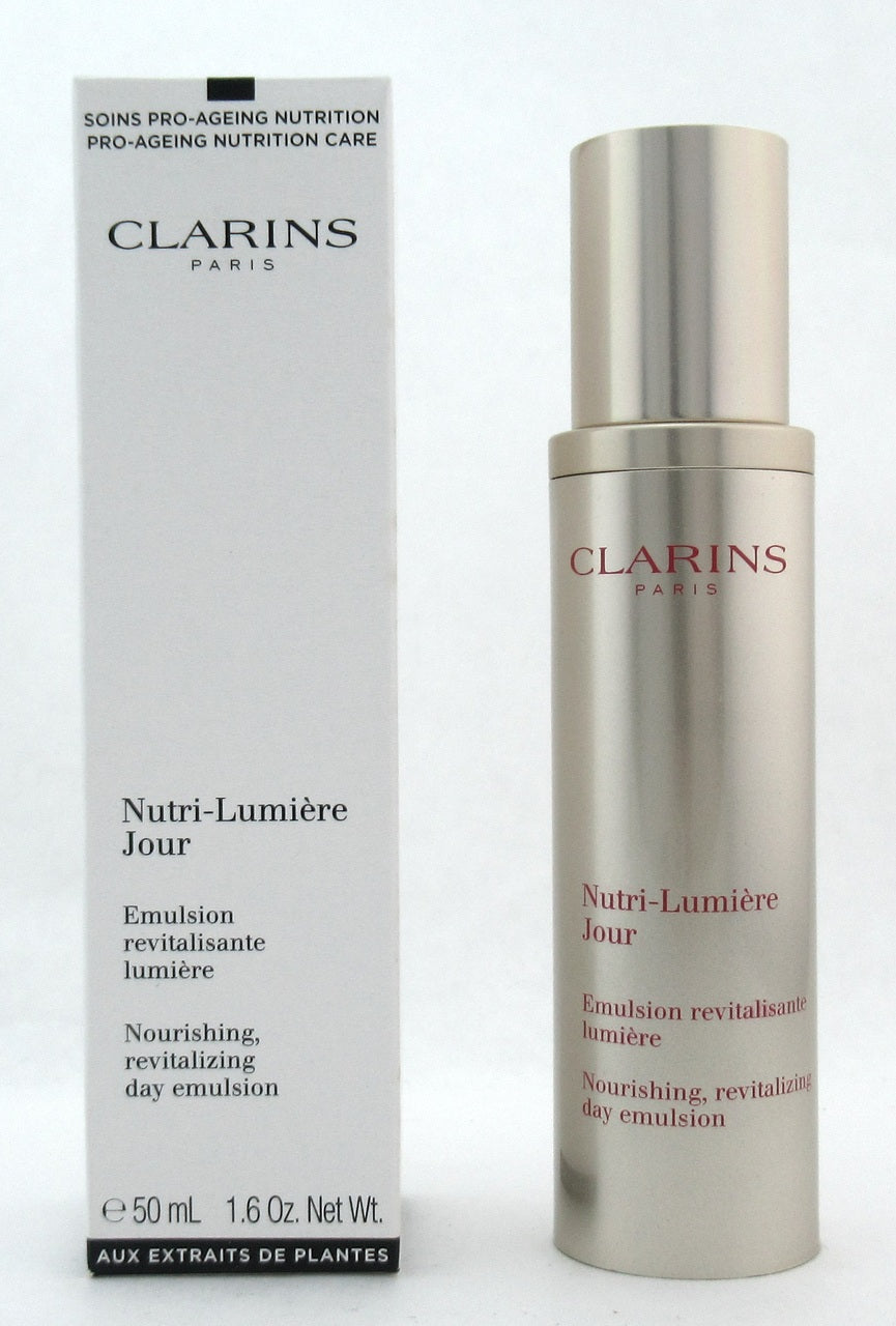 Clarins Nutri-Lumiere Nourishing Revitalizing Day Emulsion 50 ml./ 1.6 oz. New Tester