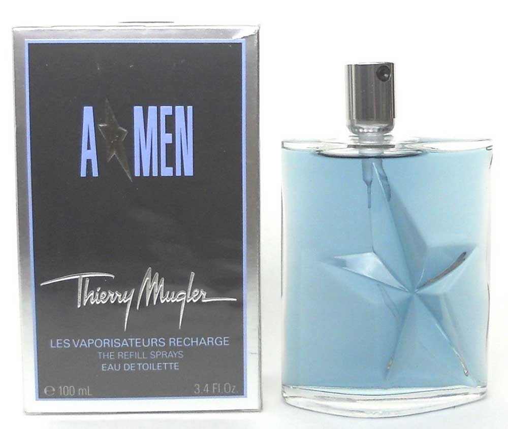Angel by Thierry Mugler EDT Spray Refill for Men 3.4oz.Damaged.Sealed
