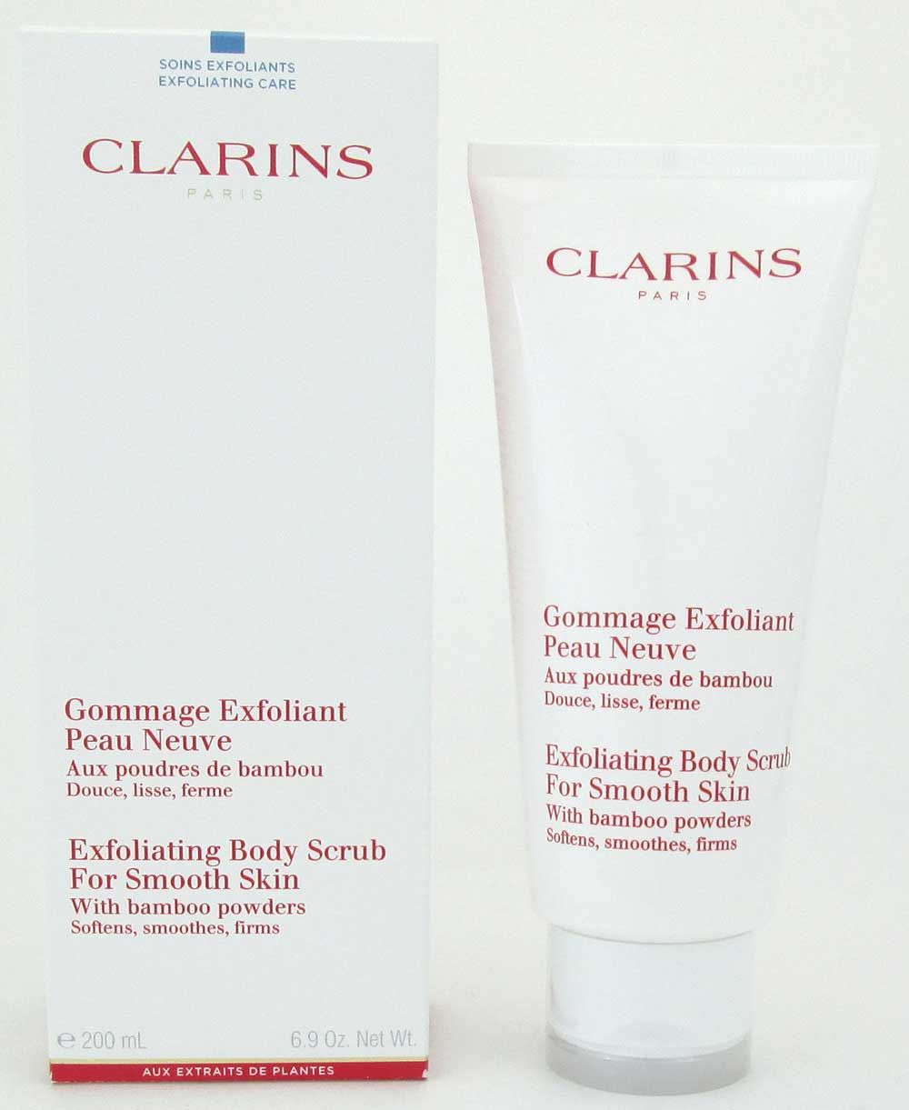 Clarins Exfoliating Body Scrub for Smooth Skin 200 ml/ 6.9 oz NIB