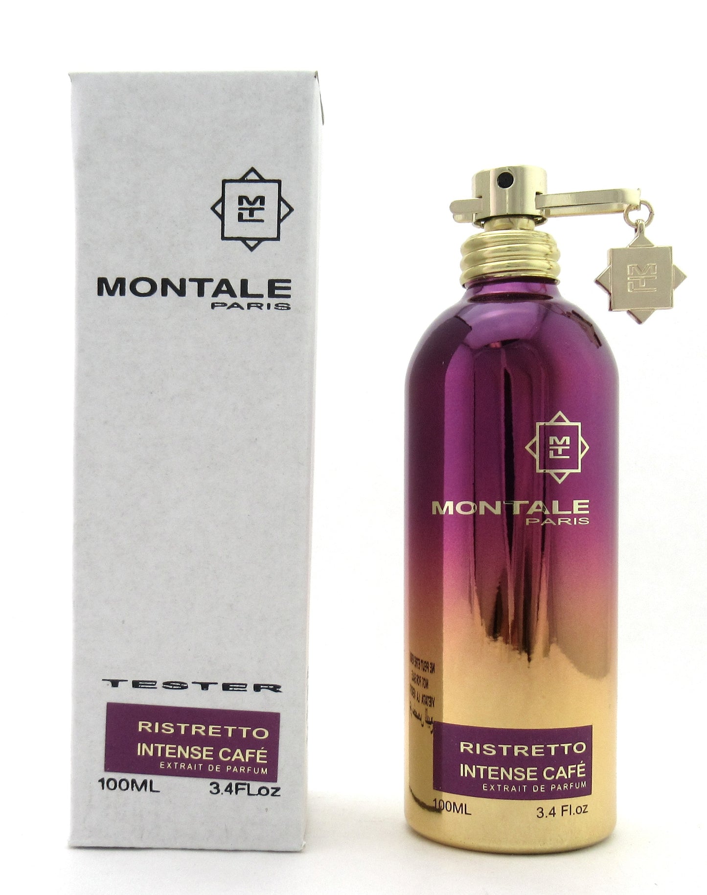 Montale Ristretto Intense Cafe 3.4 oz./100 ml Extrait de Parfum Spray Unisex New Tester