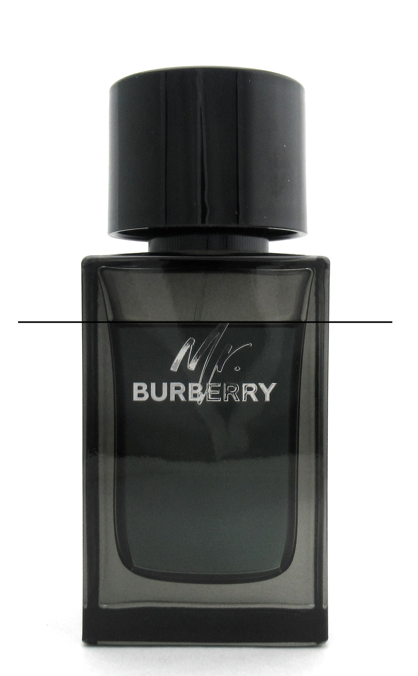 Mr. BURBERRY Eau De Parfum Spray 100 ml./ 3.3 oz. TESTER Bottle Lower Fragrance Level