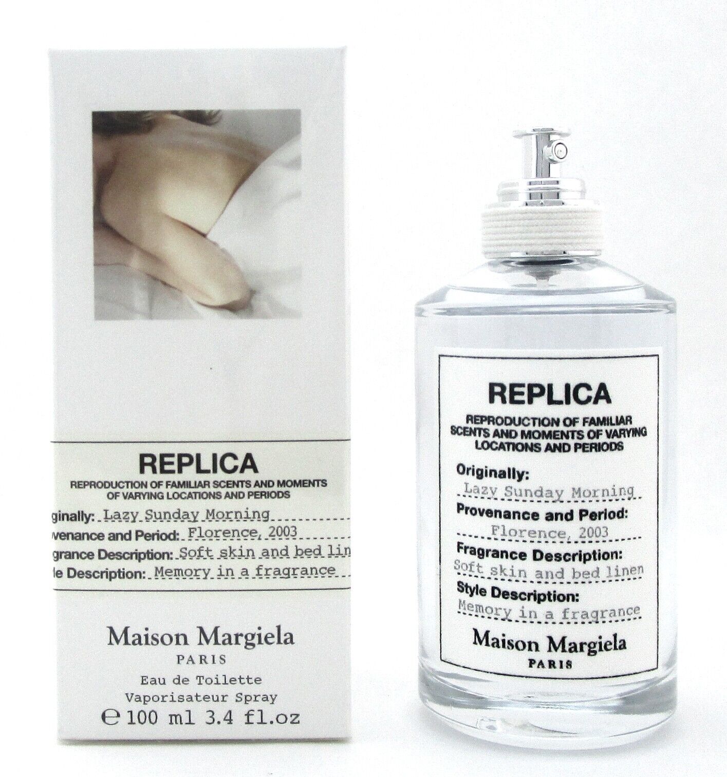 Replica Lazy Sunday Morning by Maison Margiela 3.4 oz EDT Spray for Unisex New DAMAGED Box