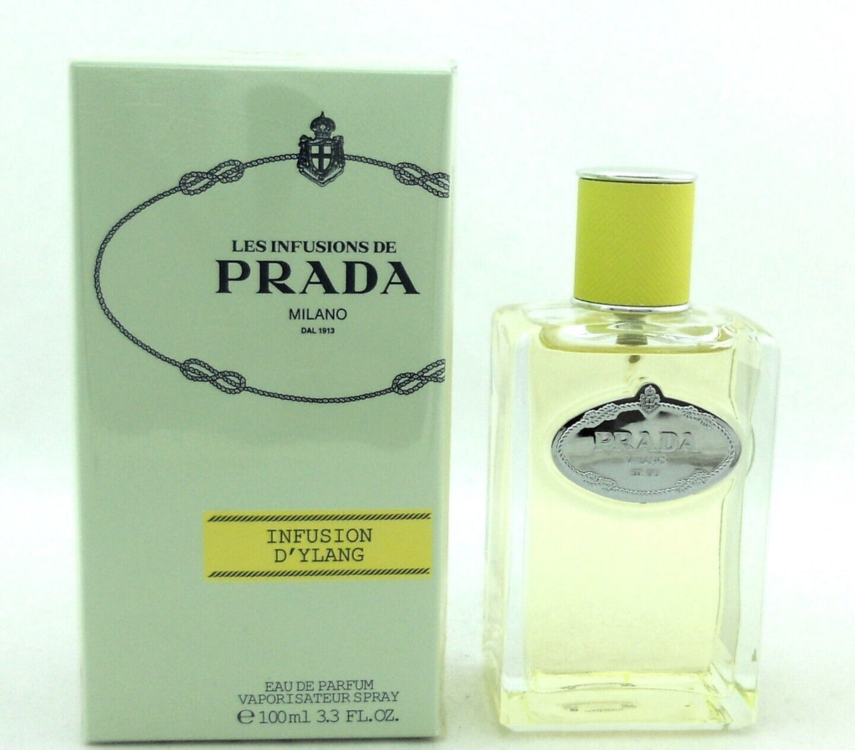 Prada Infusion D'ylang EDP Spray for Unisex 3.3 oz. New in Sealed Box