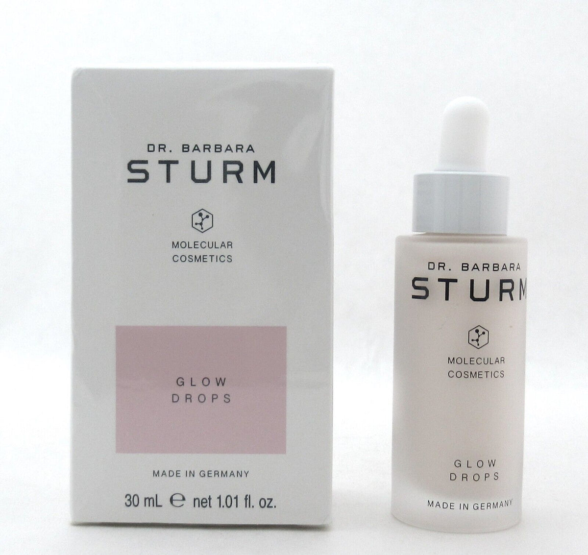 Dr Barbara Sturm Glow Drops 1.0 oz./30 ml. New Slightly Damaged Box