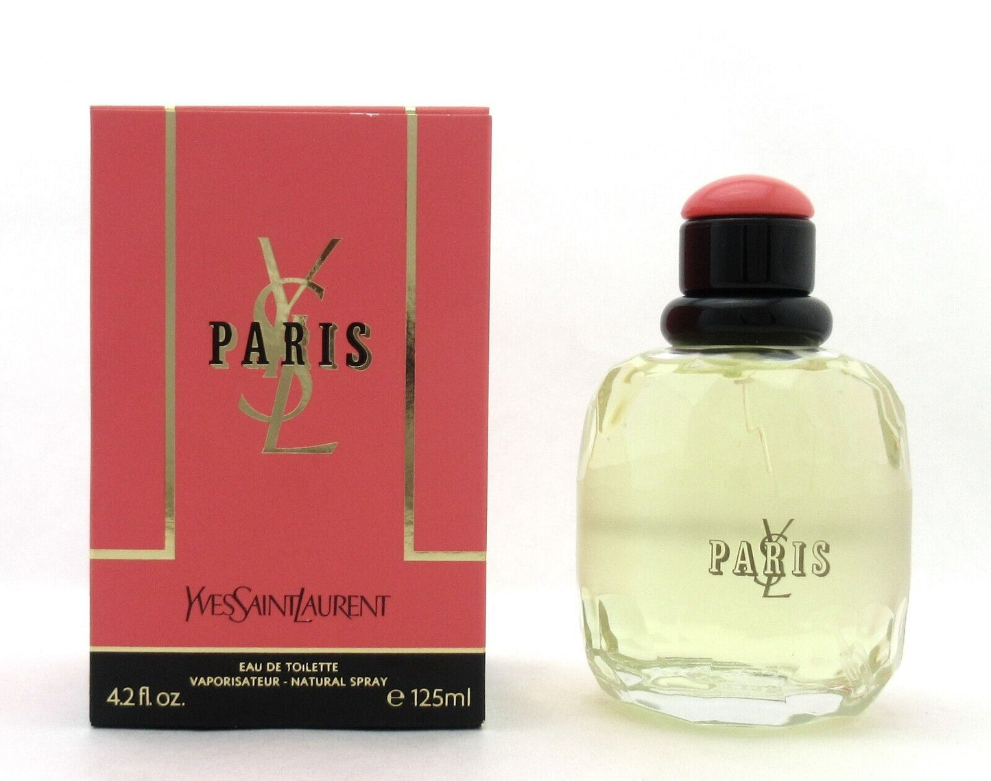 Paris by Yves Saint Laurent 4.2 oz./125 ml EDT Spray for Women New NO Cellophane