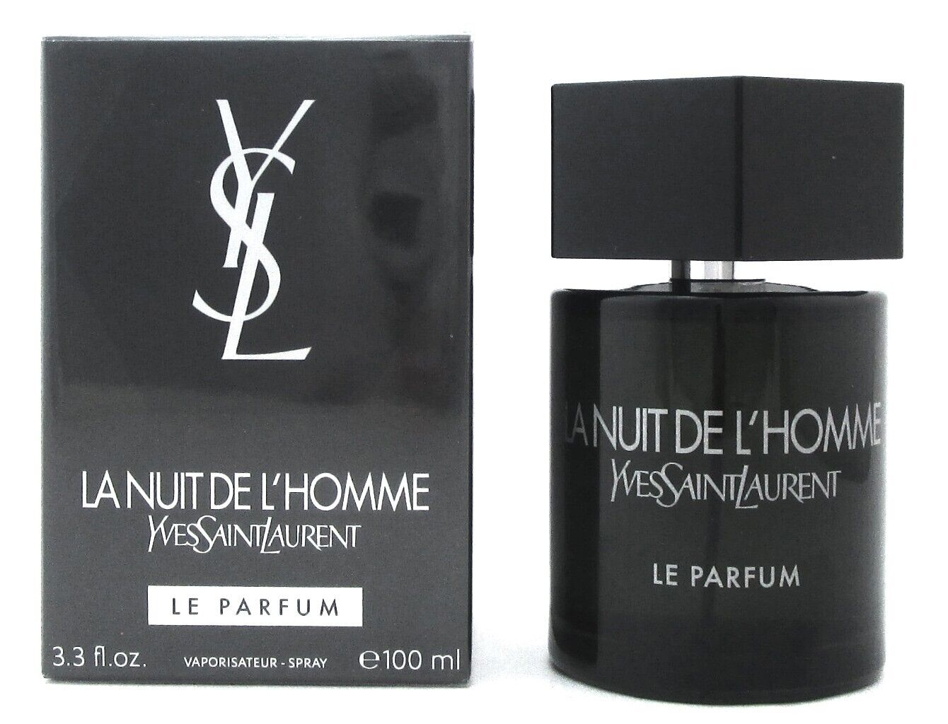 La Nuit De L`Homme by Yves Saint Laurent 3.3 oz Le Parfum Spray for Men. New Box
