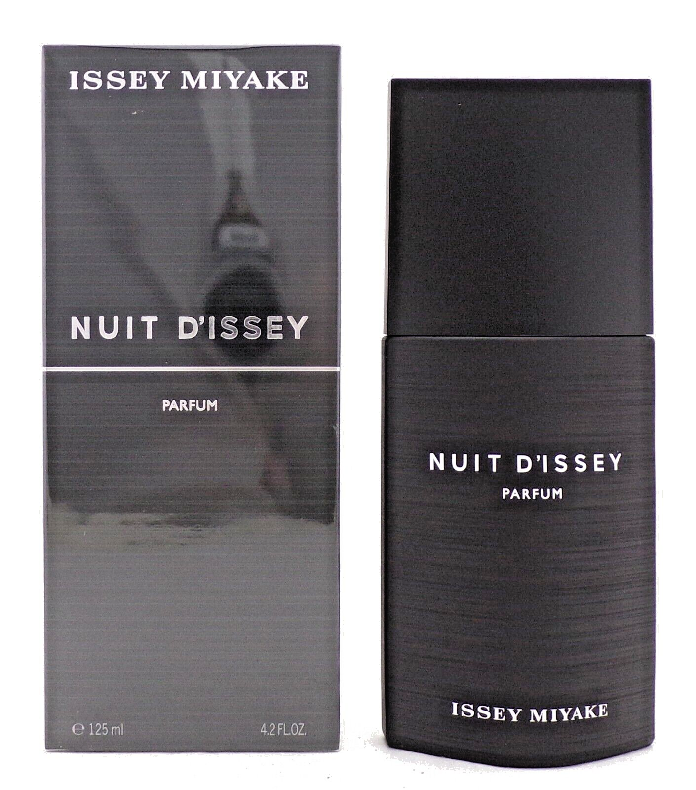 Nuit D'Issey by Issey Miyake 4.2 oz/ 125 ml PARFUM Spray for Men. New Sealed Box