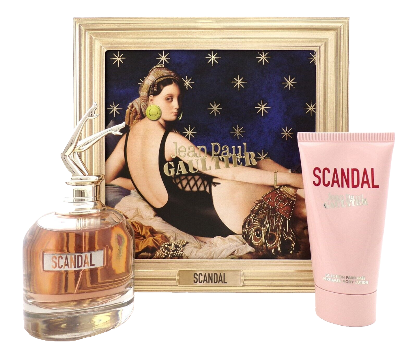 Scandal by Jean Paul Gaultier 2.7oz EDP Spray + 2.5oz B/Lotion. New Women's SET