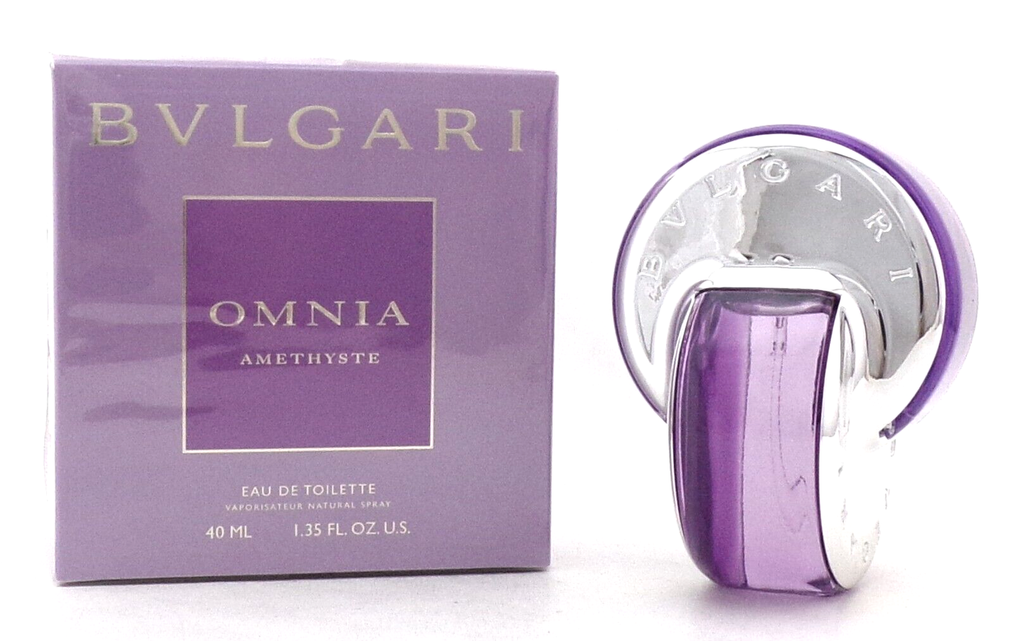Bvlgari Omnia Amethyste 1.3 oz Eau de Toilette Spray for Women. New. DAMAGED Box
