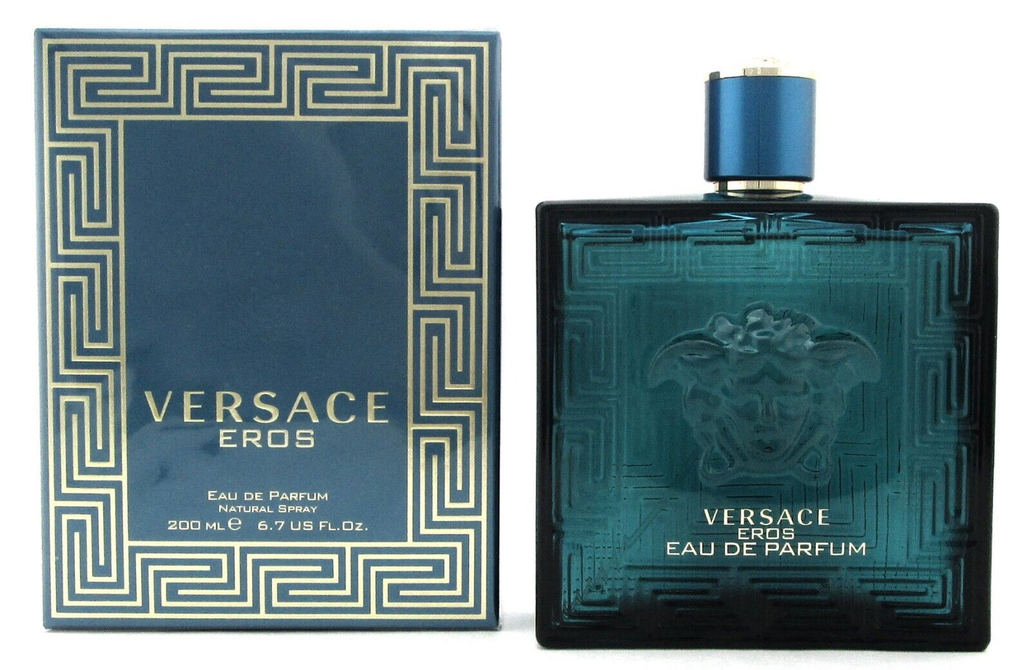 Versace Eros by Gianni Versace 6.7 oz. Eau de Parfum Spray for Men. New In Box