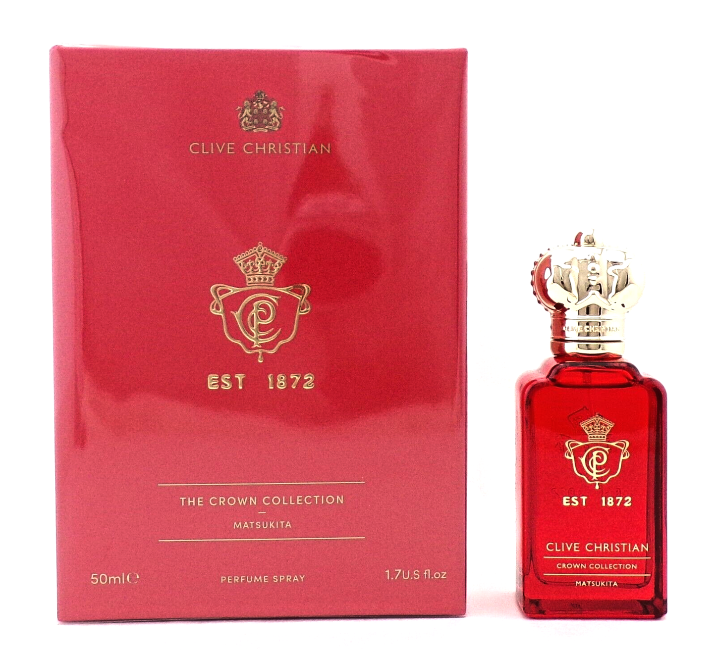 Clive Christian Crown Collection MATSUKITA 1.7 oz. Parfum Spray Unisex. New Sealed Box