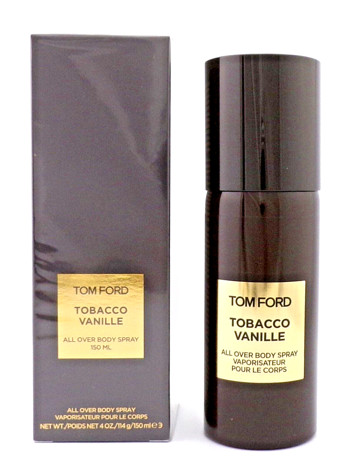 Tom Ford Tobacco Vanille 4oz/ 1114 g/ 150ml All Over Body Spray Unisex. New Box