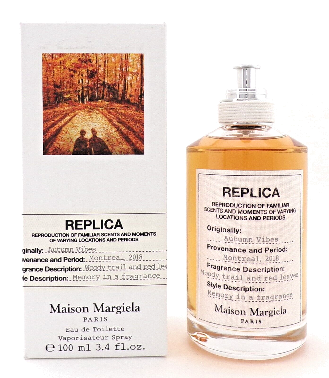 Replica Autumn Vibes by Maison Margiela 3.4 oz. EDT Spray Unisex. New NO Celloph