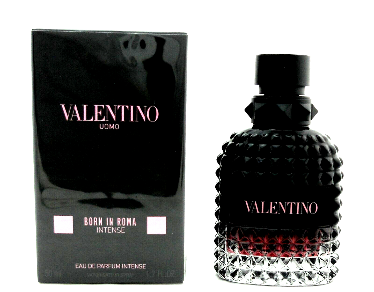 Valentino Uomo Born In Roma INTENSE EDP Intense Spray for Men 1.7 oz. Sealed Box