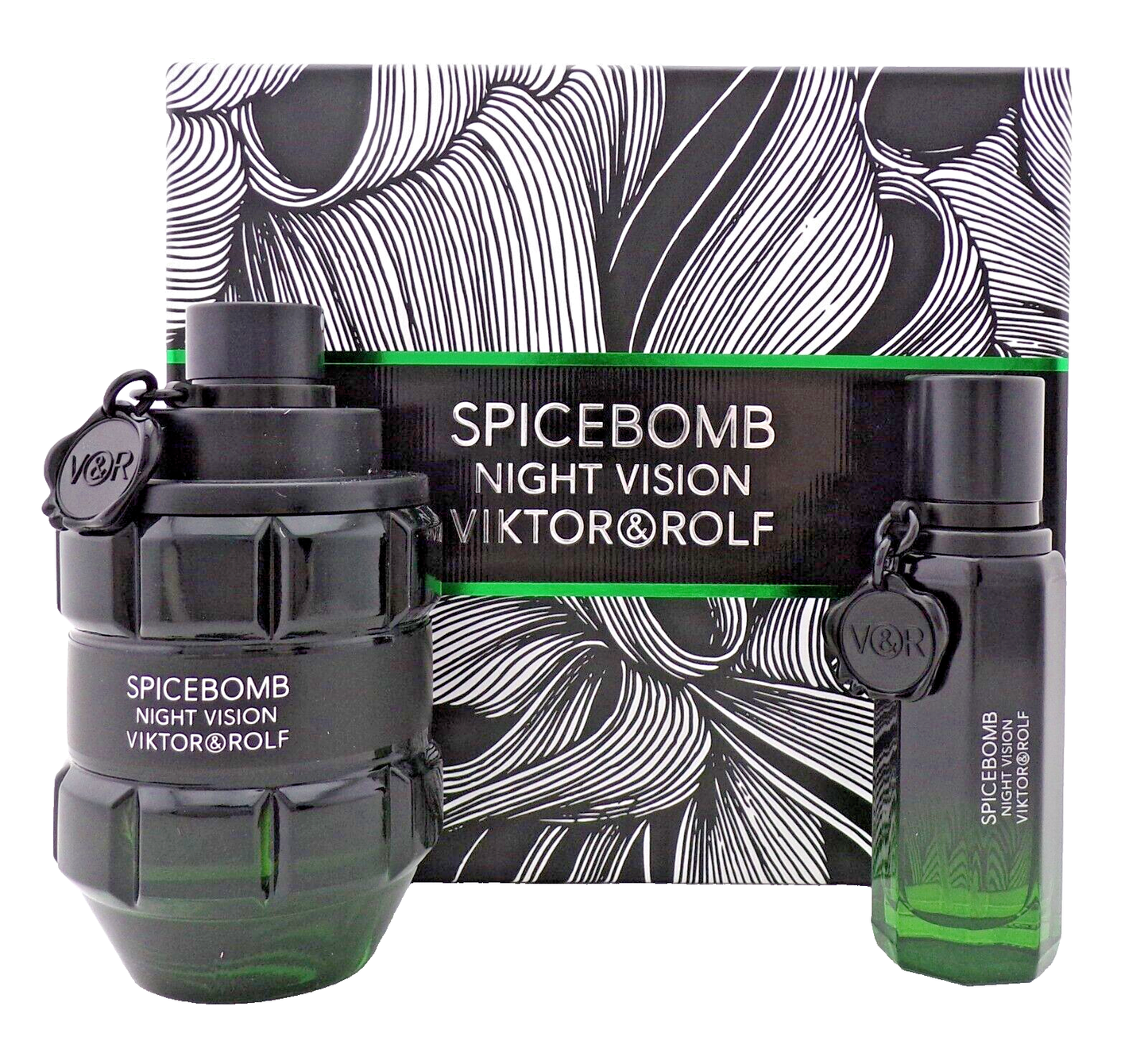 Spicebomb NIGHT VISION by Victor & Rolf 3.04 oz + 20 ml EDT Spray. New Men's SET