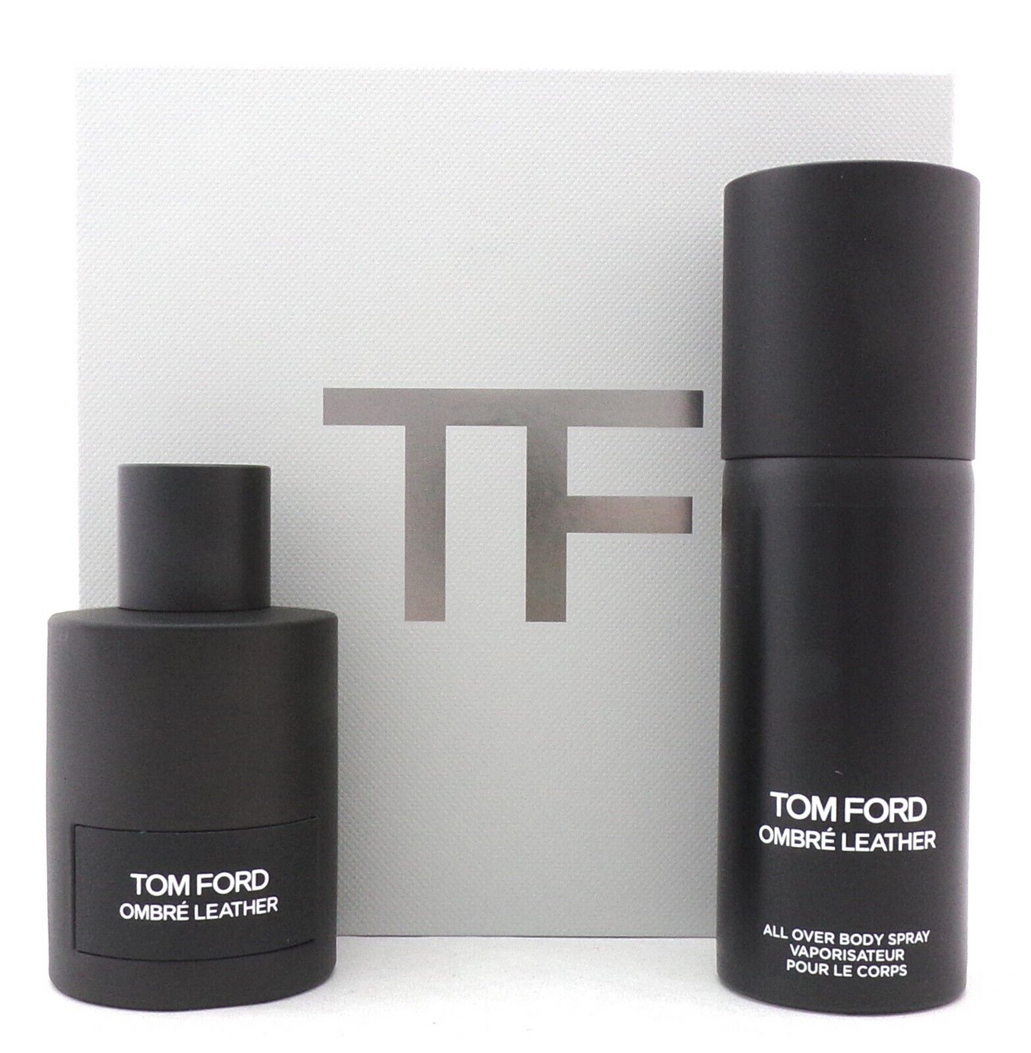 Tom Ford Ombre Leather 3.4 oz. EDP Spray + 4.0 oz. Body Spray. New SET for Men