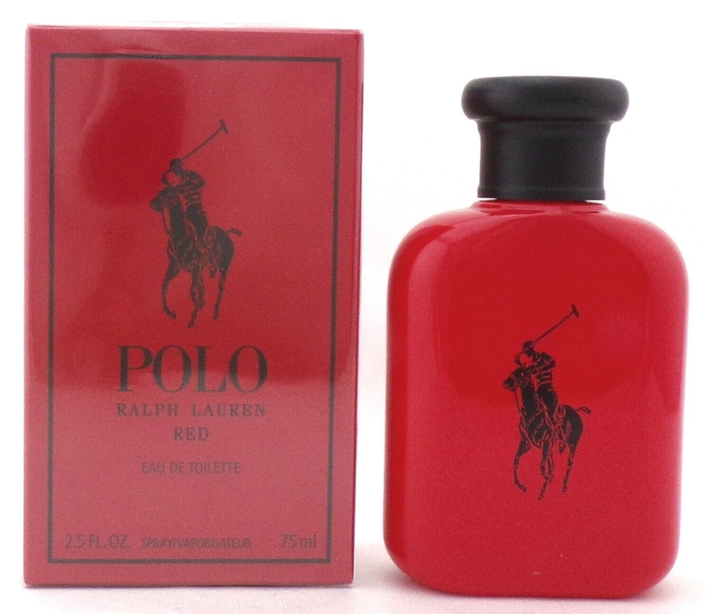 Polo Red by Ralph Lauren 2.5 oz.Eau de Toilette Spray for Men. New Sealed Box.