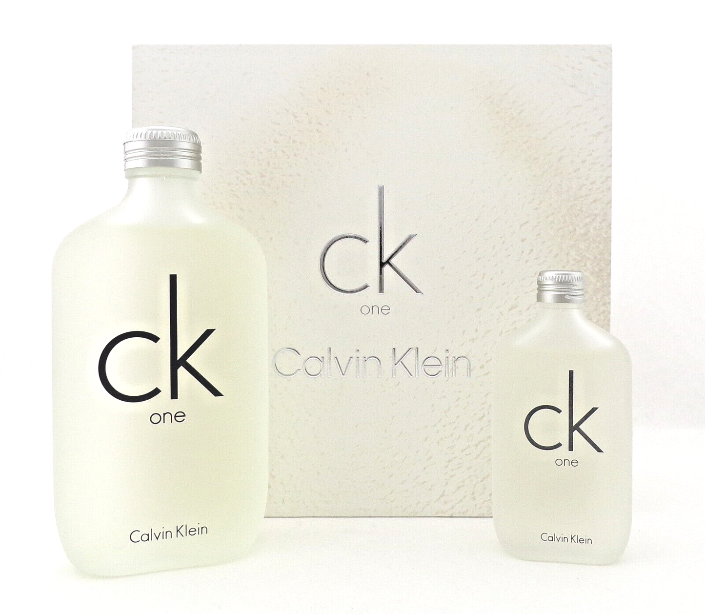 CK One by Calvin Klein 6.7 oz + 1.6 oz Eau de Toilette Spray Unisex. New SET