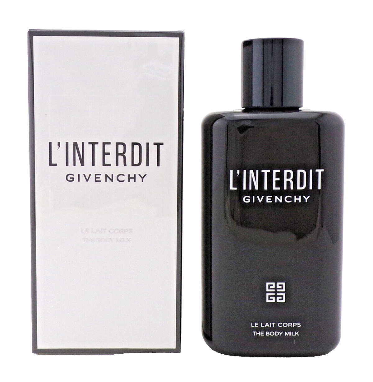 Givenchy L'INTERDIT 6.7 oz./ 200 ml. The Body Milk for Women. New in Sealed Box