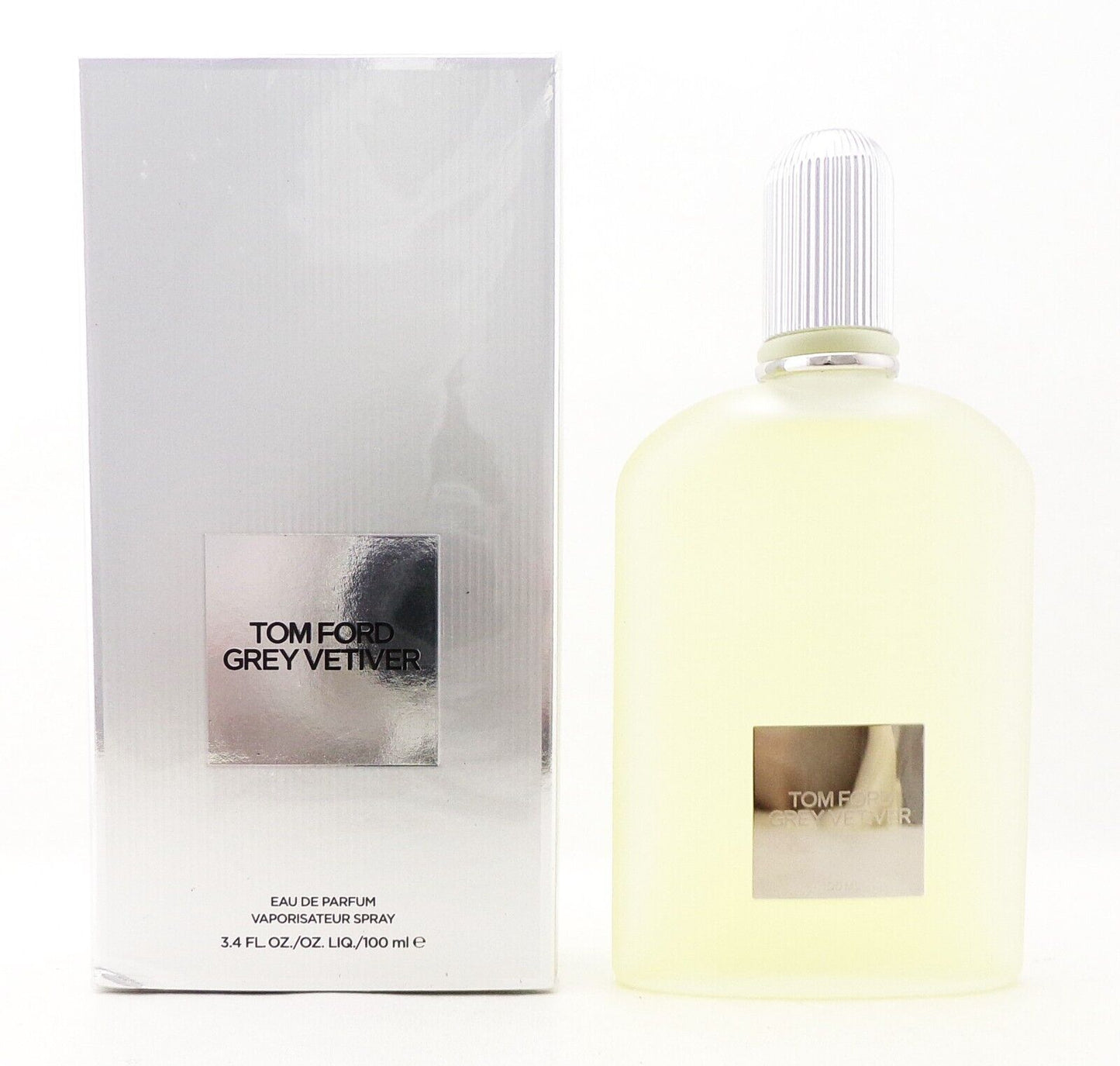 Tom Ford Grey Vetiver Eau de Parfum Spray for Men 3.4 oz/ 100 ml. Damaged Box