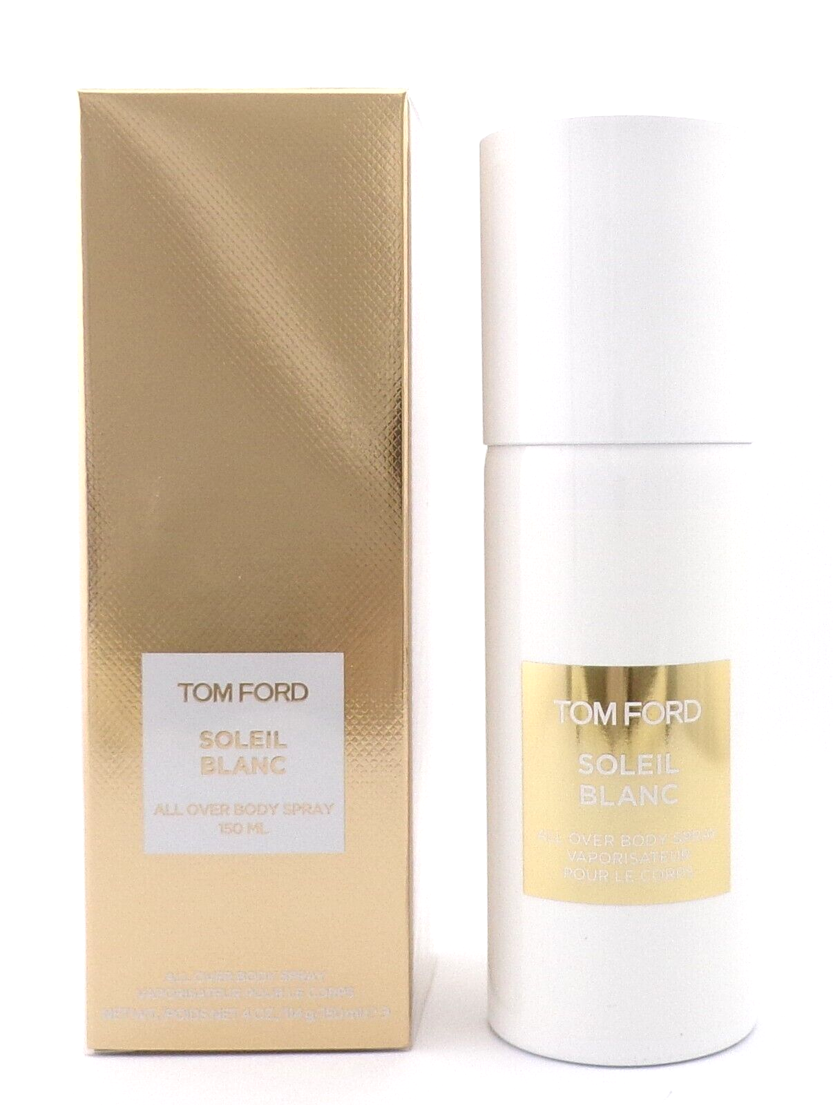 Tom Ford Soleil Blanc 4.0 oz/ 114 g/ 150 ml All Over Body Spray Unisex. New Box