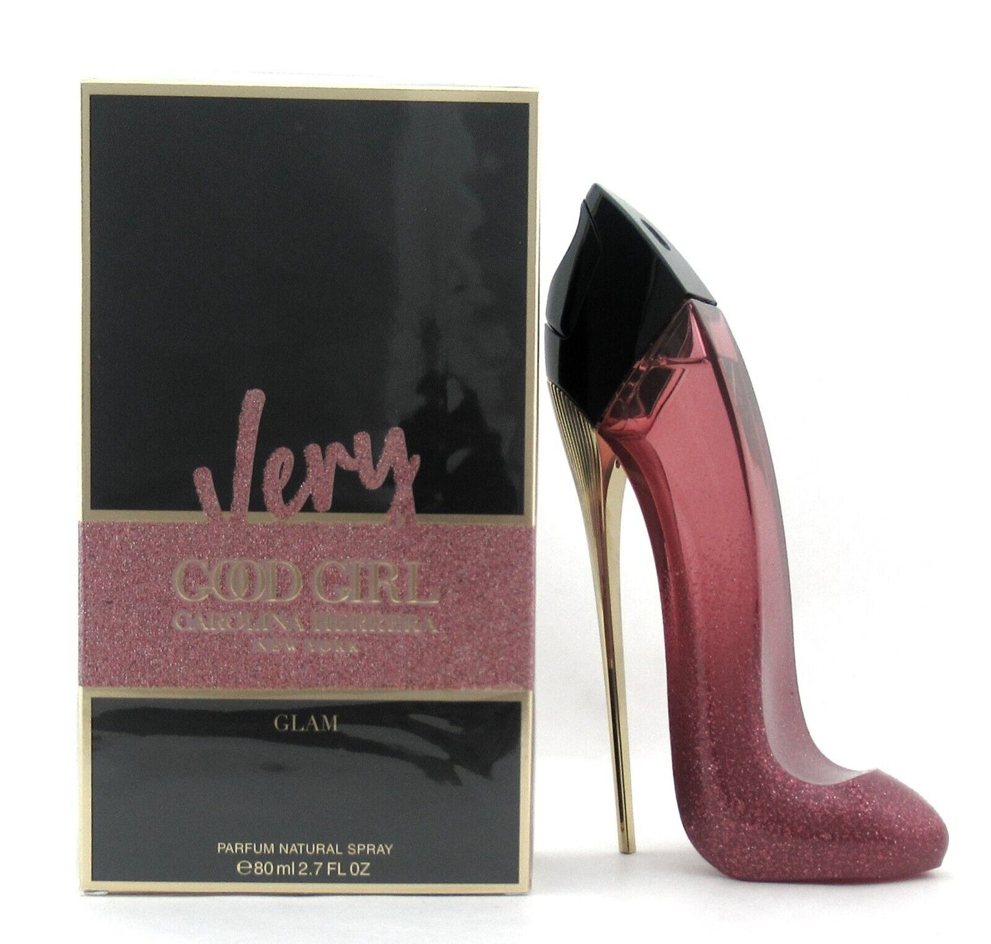 Very Good Girl GLAM by Carolina Herrera 2.7 oz. Eau de Parfum Spray Women. New Sealed Box
