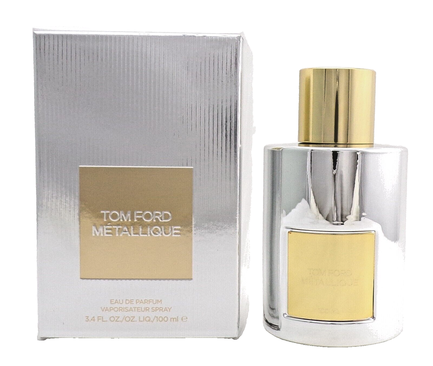 Tom Ford Metallique 3.4 oz/ 100 ml Eau de Parfum Spray for Women. New Sealed Box