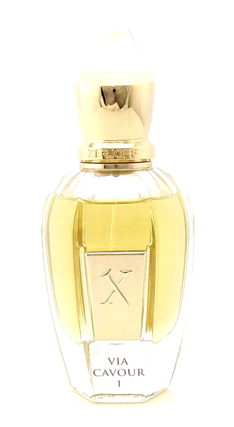 Xerjoff VIA CAVOUR 1 Parfum Spray 1.7 oz./ 50 ml. Unisex. New NO Box