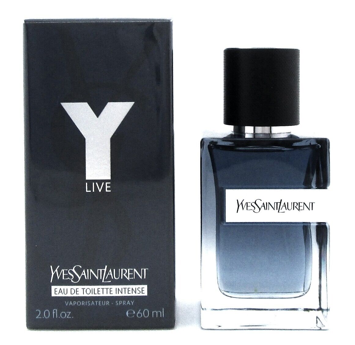 Y LIVE by Yves Saint Laurent 2.0 oz/ 60 ml EDT INTENSE Spray for Men New in Box
