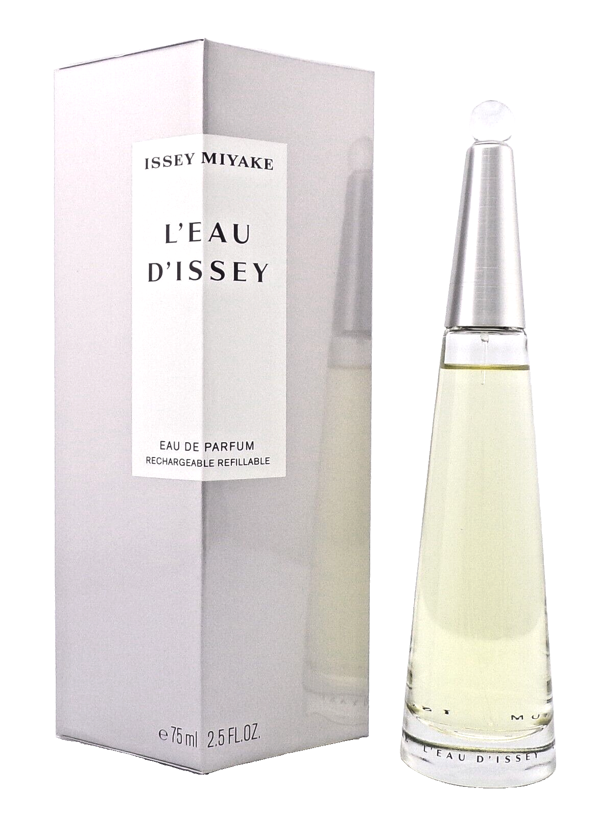 Issey Miyake L'eau D'issey 2.5 oz EDP Refillable Spray for Women. New in Box