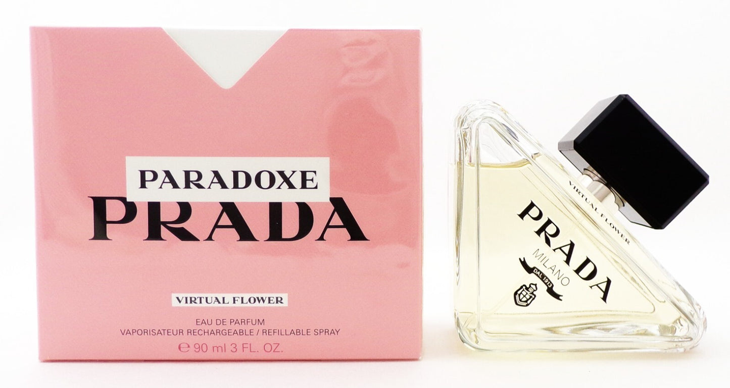 PRADA Paradoxe VIRTUAL FLOWER 3.0 oz. EDP REFILLABLE Spray for Women New in Box