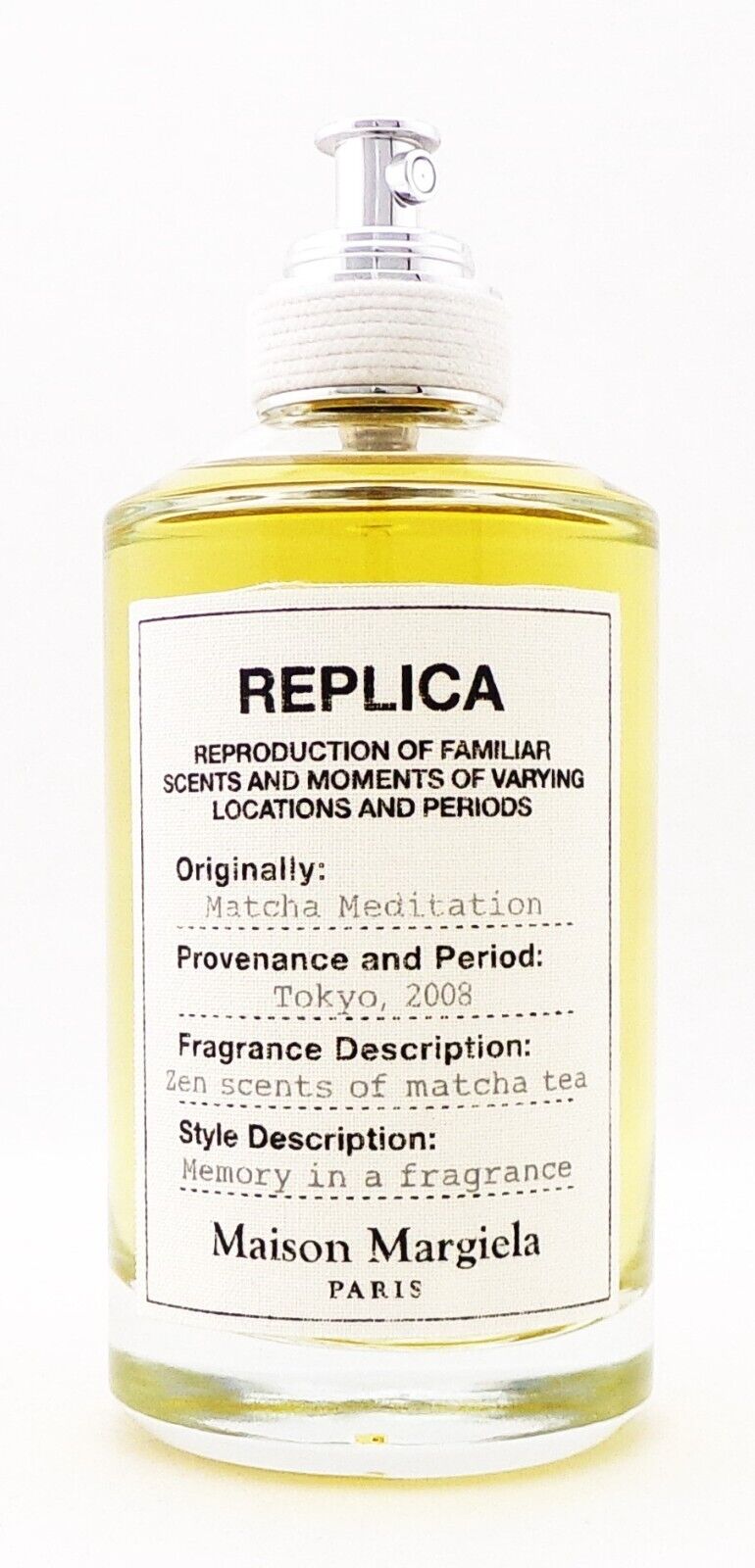 Replica Matcha Meditation by Maison Margiela 3.4 oz./100 ml EDT Spray New NO BOX