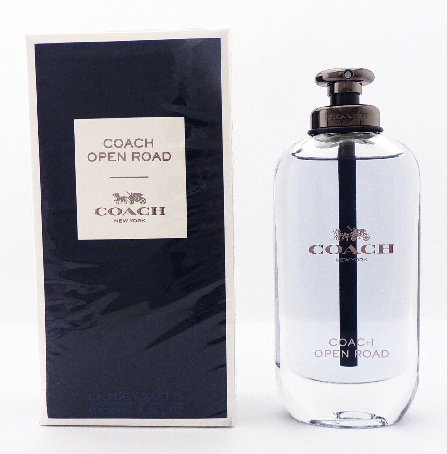Coach OPEN ROAD 3.3 oz. Eau De Toilette Spray for Men New Damaged Box