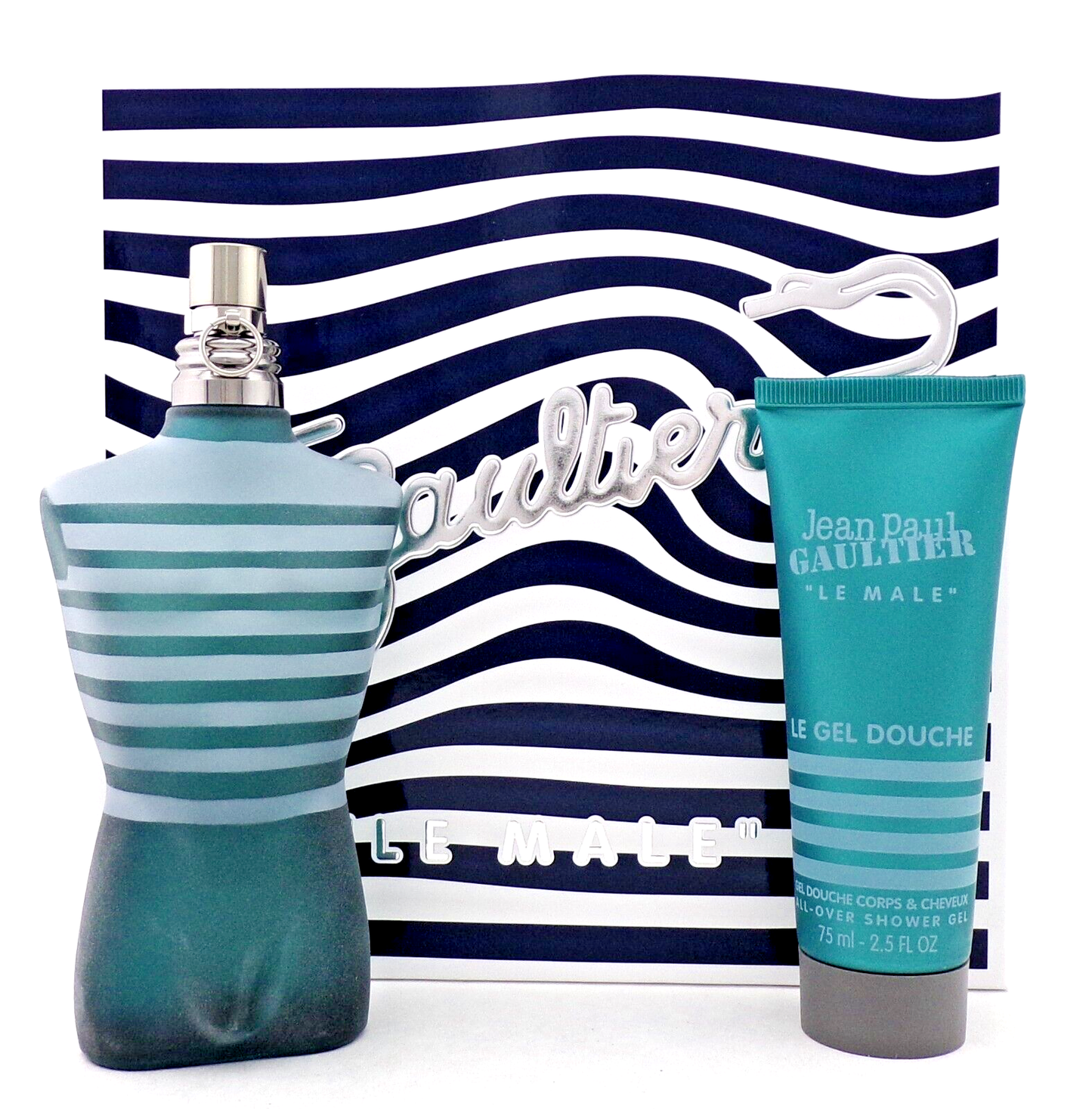 Jean Paul Gaultier Le Male 4.2oz EDT Spray + 2.5oz All Over Sh/Gel New Men's Set