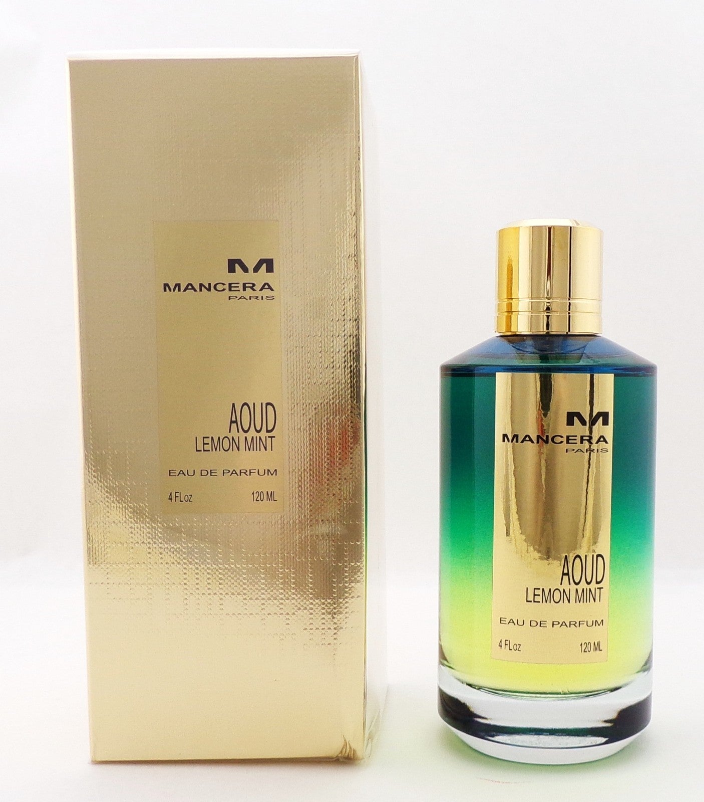 AOUD LEMON MINT by Mancera 4.0 oz. Eau de Parfum Spray Unisex. New Damaged Box