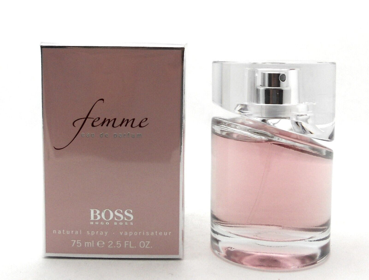 Boss Femme Perfume by Hugo Boss 2.5 oz EDP Spray for Women in Sealed Box