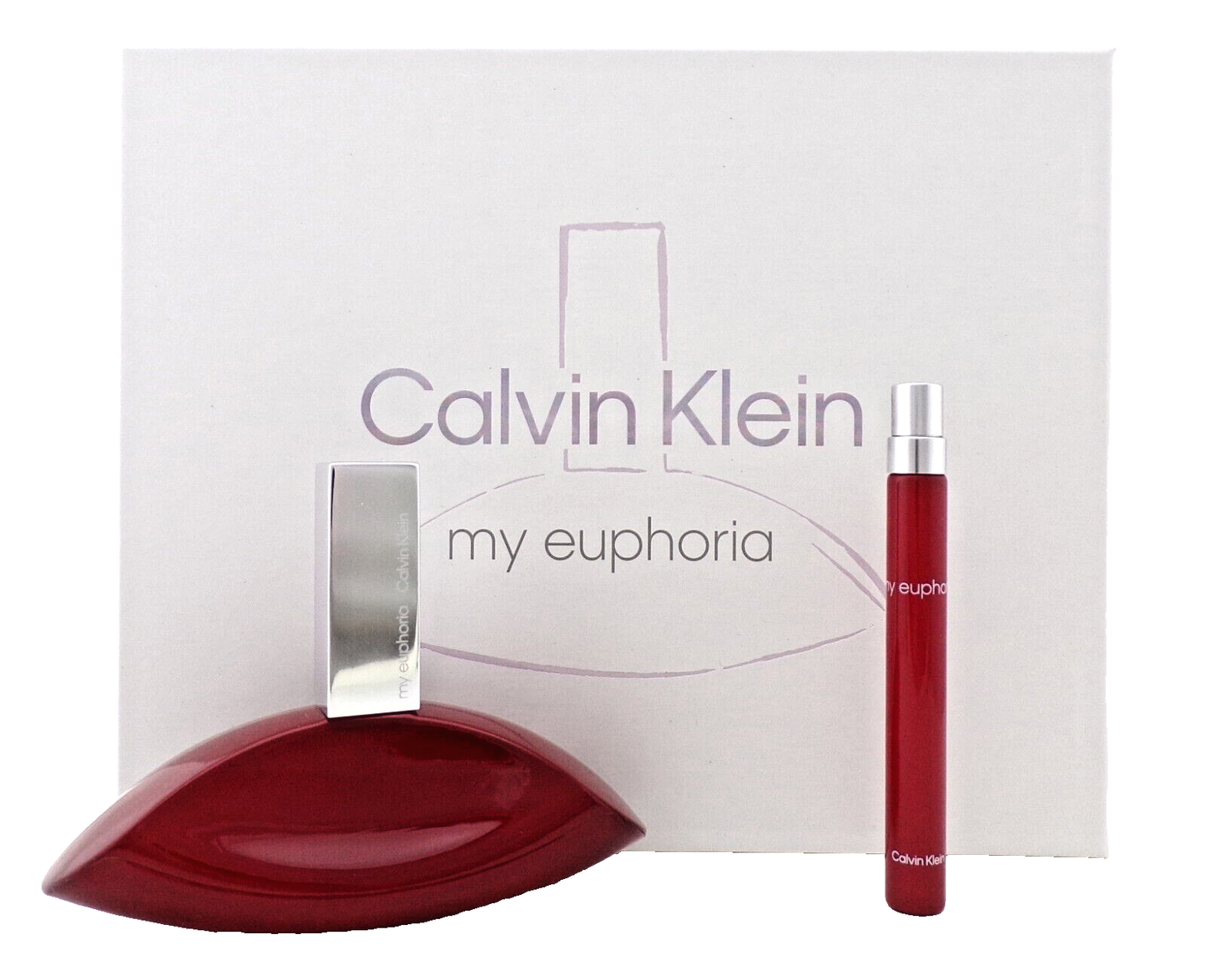 My Euphoria by Calvin Klein 3.3 oz + 10 ml Eau de Parfum Spray. New Women's SET