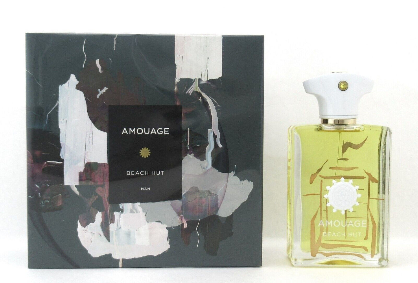 Amouage Beach Hut Man Cologne 3.4 oz. Eau de Parfum Spray Brand New Sealed Box