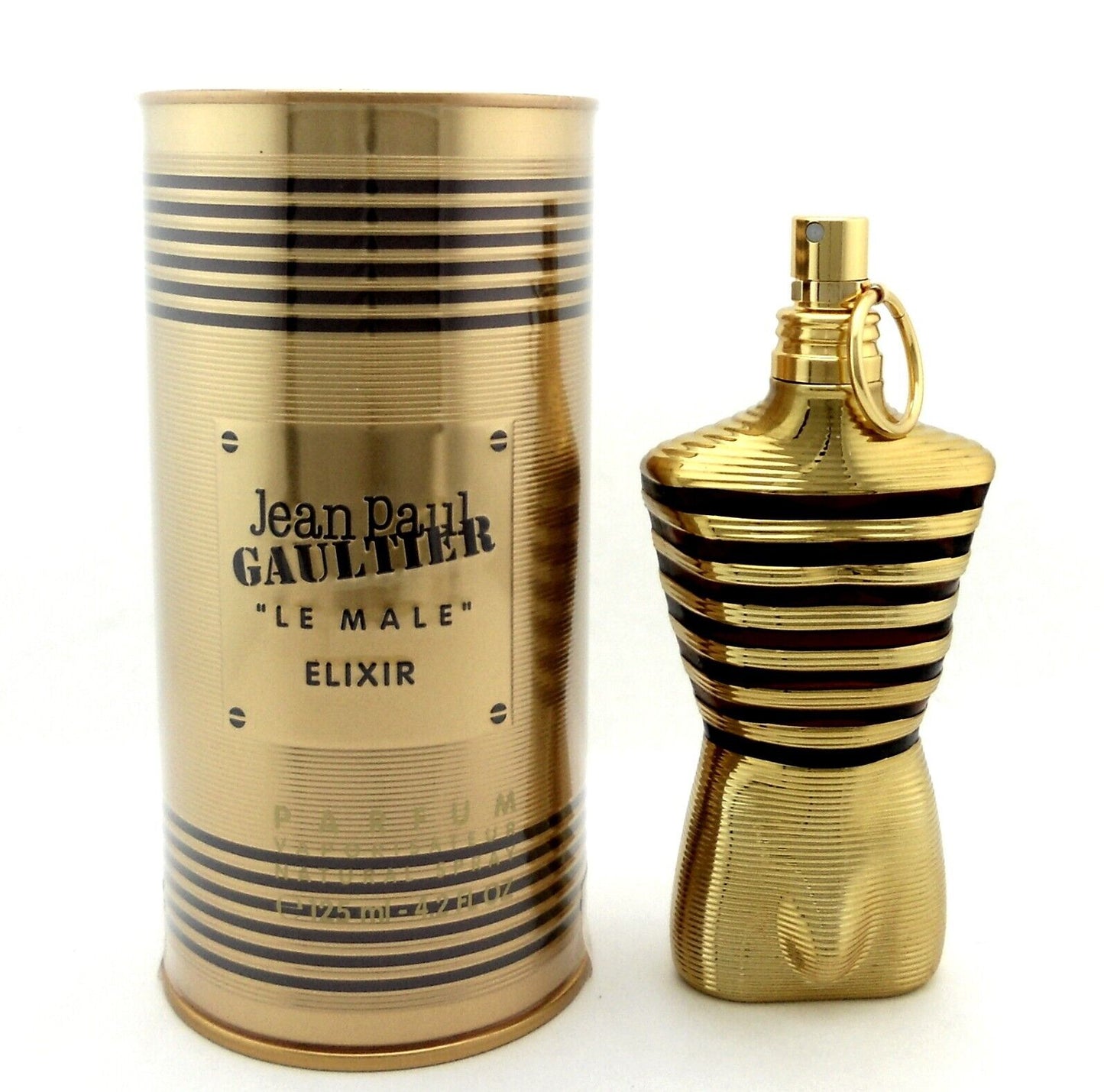Jean Paul Gaultier Le Male Elixir PARFUM Spray for Men 4.2 oz New in Sealed Can