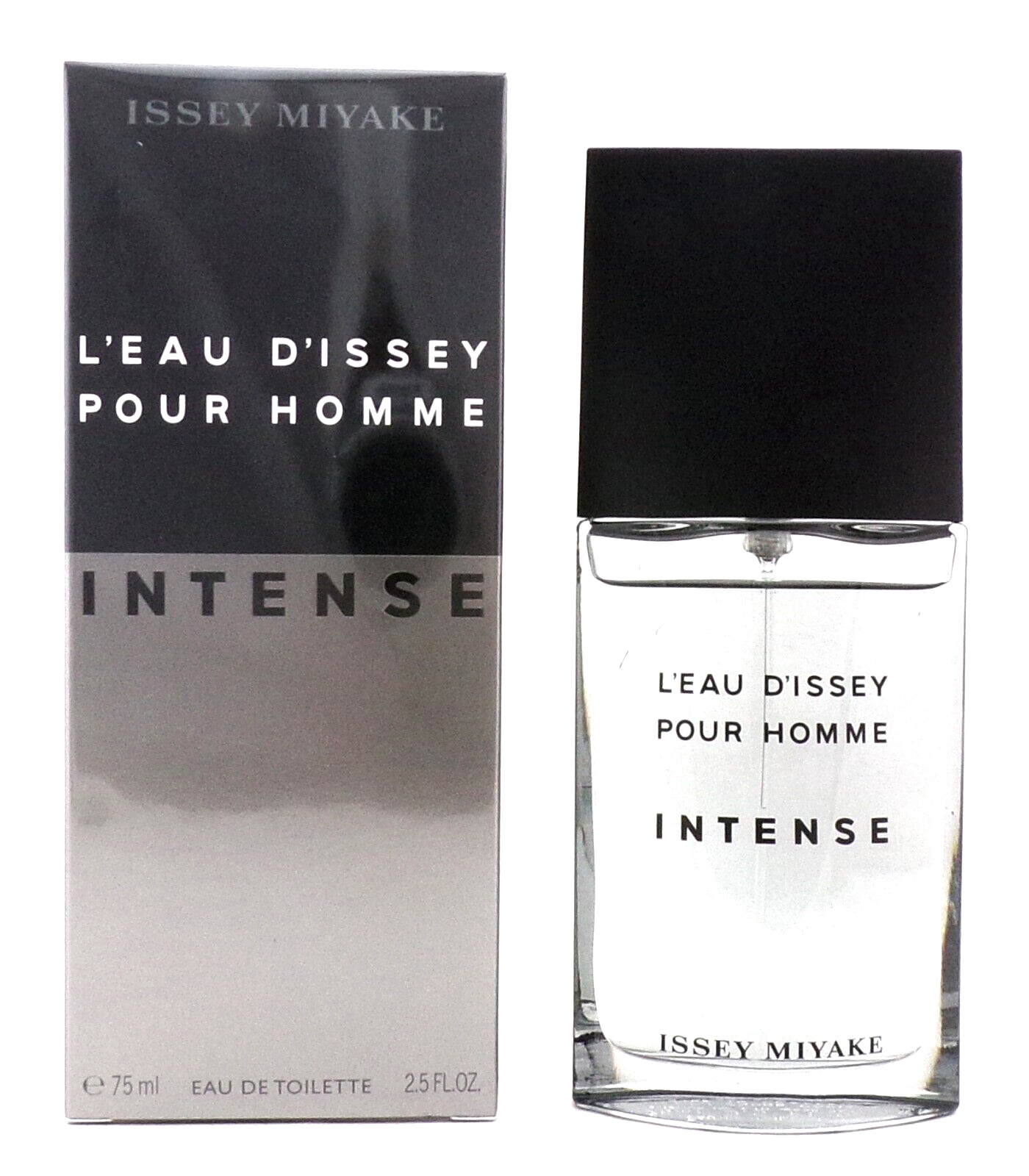 L'eau D'issey Pour Homme Intense by Issey Miyake 2.5oz EDT Spray Men. Sealed Box