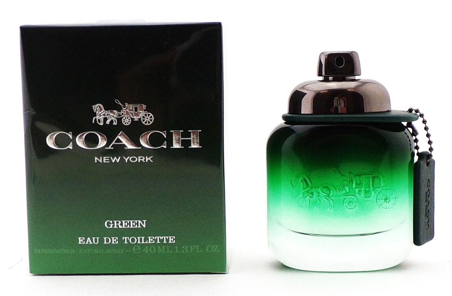 Coach Green by COACH 1.3 oz. Eau De Toilette Spray for Men New Sealed Box