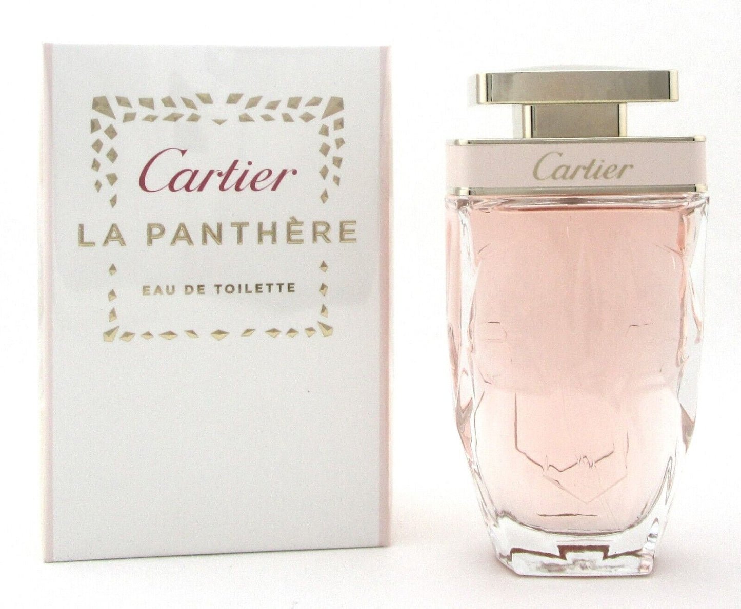 La Panthere by Cartier 2.5 oz. Eau de Toilette Spray for Women. New. DAMAGED Box