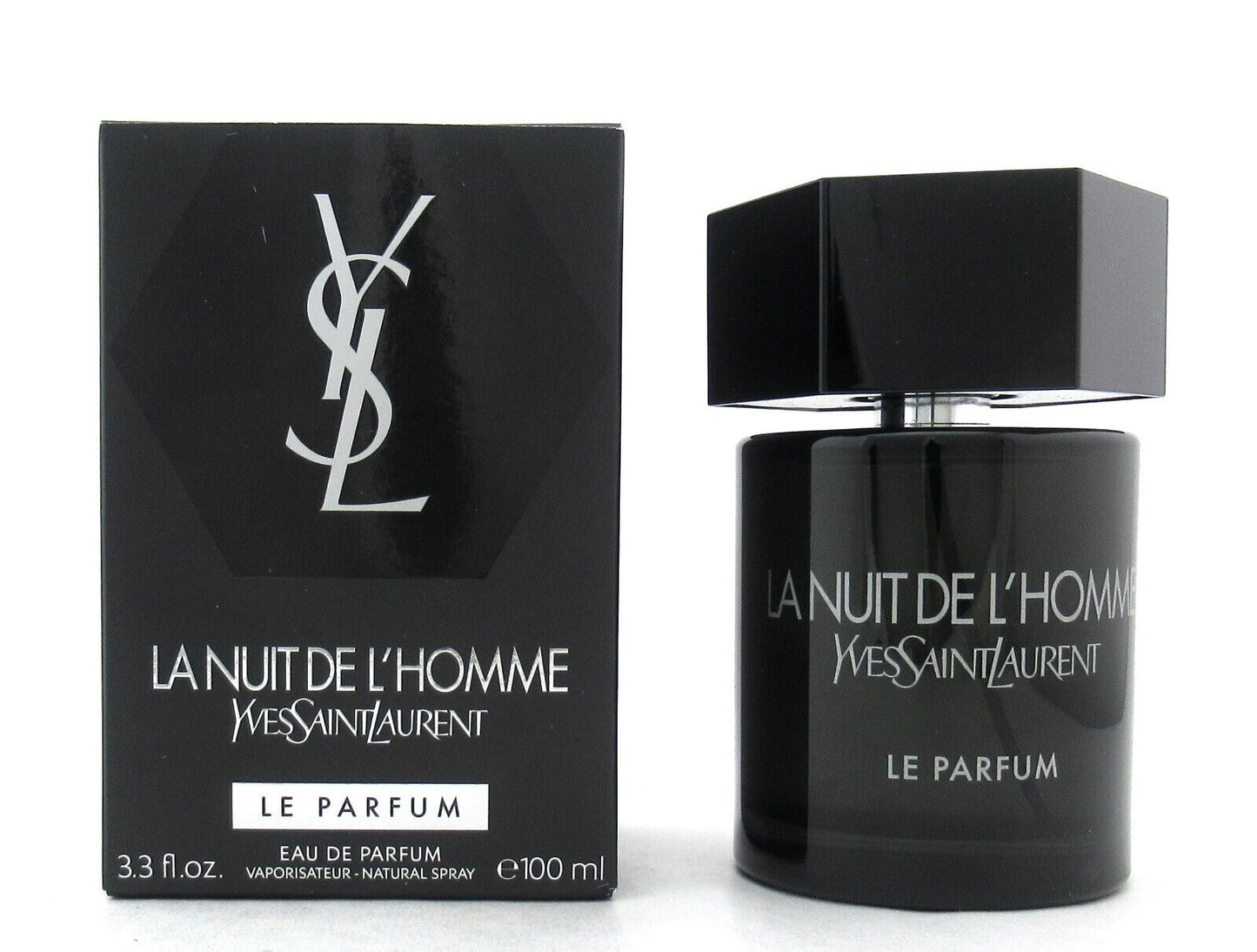 La Nuit De L`Homme by Yves Saint Laurent 3.3 oz. Le Parfum EDP Spray NO CELLO